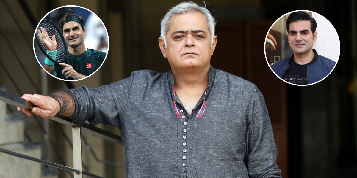 Hansal Mehta hilariously wishes Roger Federer on his retirement with a picture of Arbaaz Khan